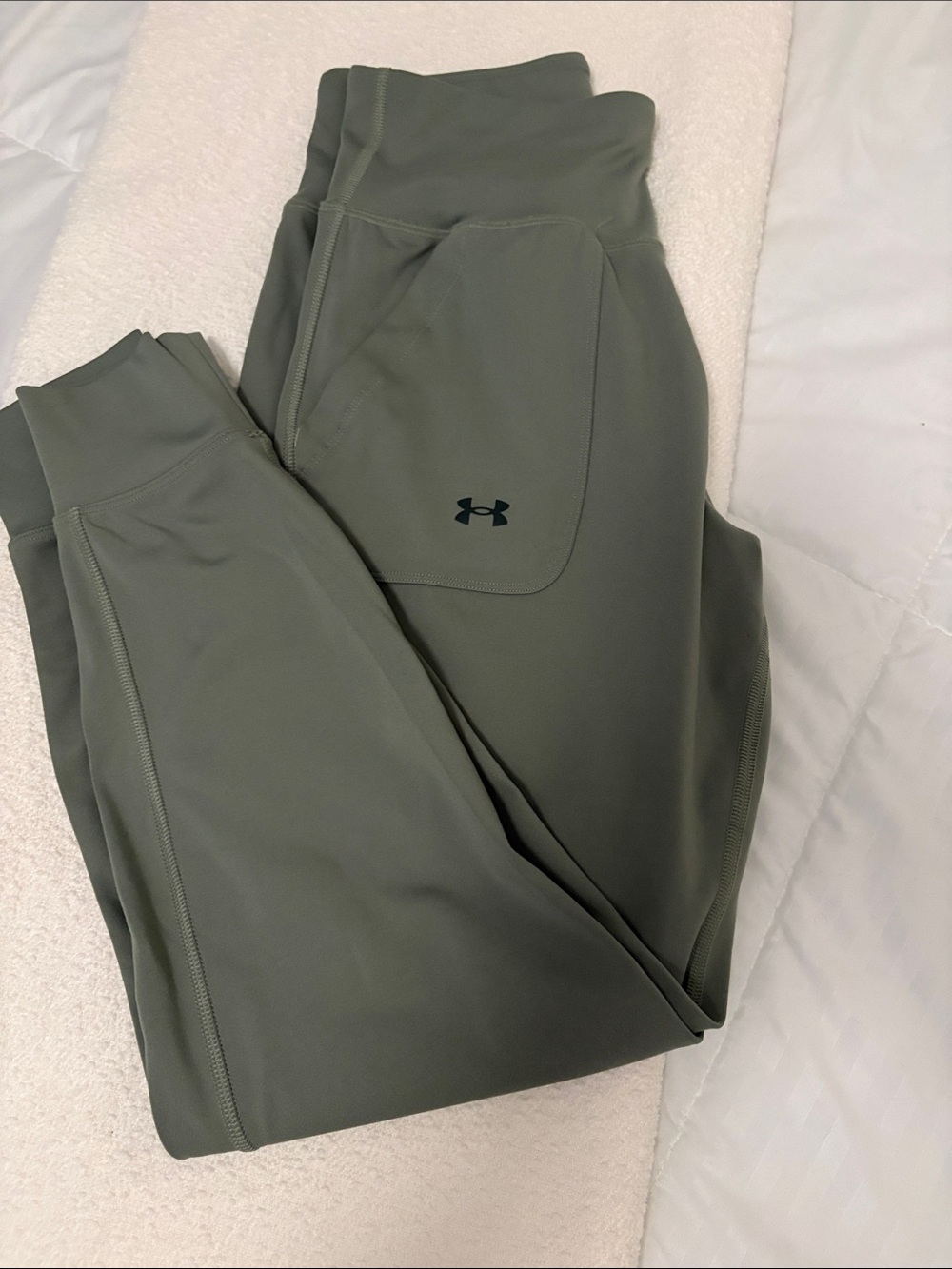 Under Armour Women's Olive Green Performance Leggings